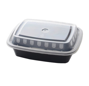12 OZ RECTANGLE MICROWAVEABLE CONTAINERS COMBO PACK 150CT