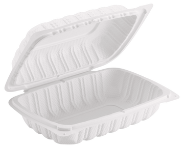 Hoagie Container, Corner Lock, 9" x 6", Tall, 200pc (100/2) - Image 1