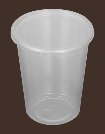 Clear Deli Container Cups 32 oz, Polypropylene, 500pc (25/20) - Image 1