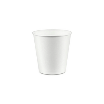 8oz Paper Cup, Single wall, 80mm, White, 1000pc (50/20) - Image 1