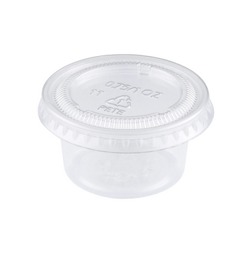 0.75oz Portion Cups, PP, 2500pc (100/25) - Image 1