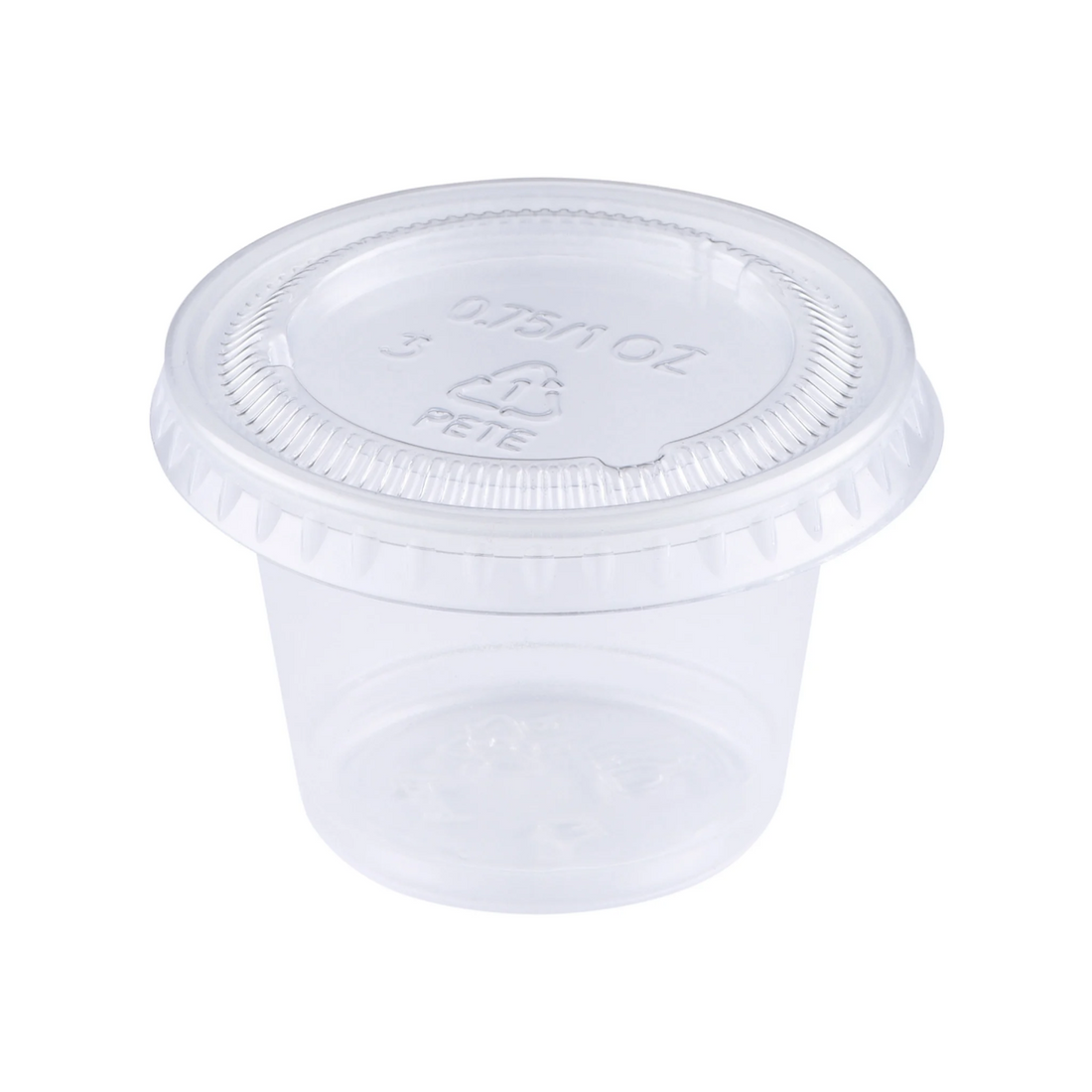 1oz Portion Cups, PP, 2500pc (100/25) - Image 1