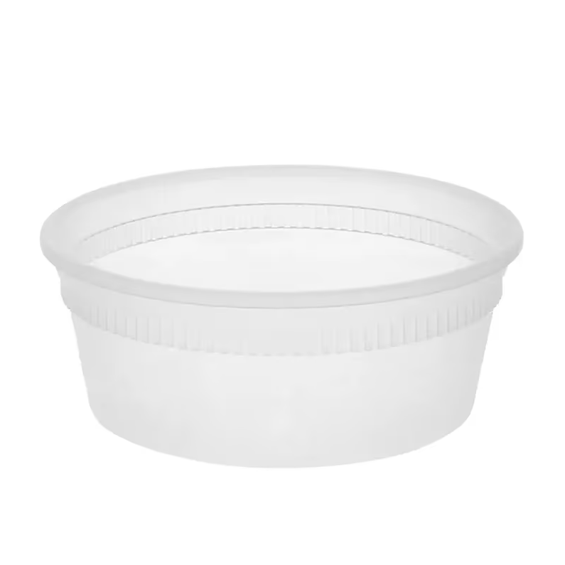 8oz PP Deli Container Base, 500pc (50/10) - Image 1