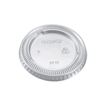 LID FLAT PET FOR PORTION CUP 1.5 oz and 2 oz, 2500pc (125/20) - Image 1