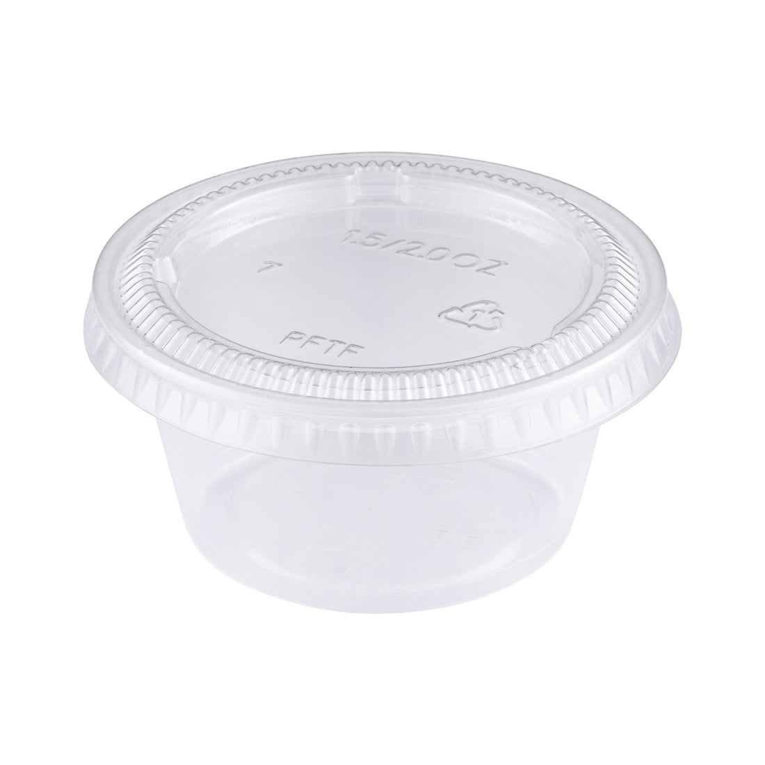 2oz Portion Cups, PP, 2500pc (100/25) - Image 1