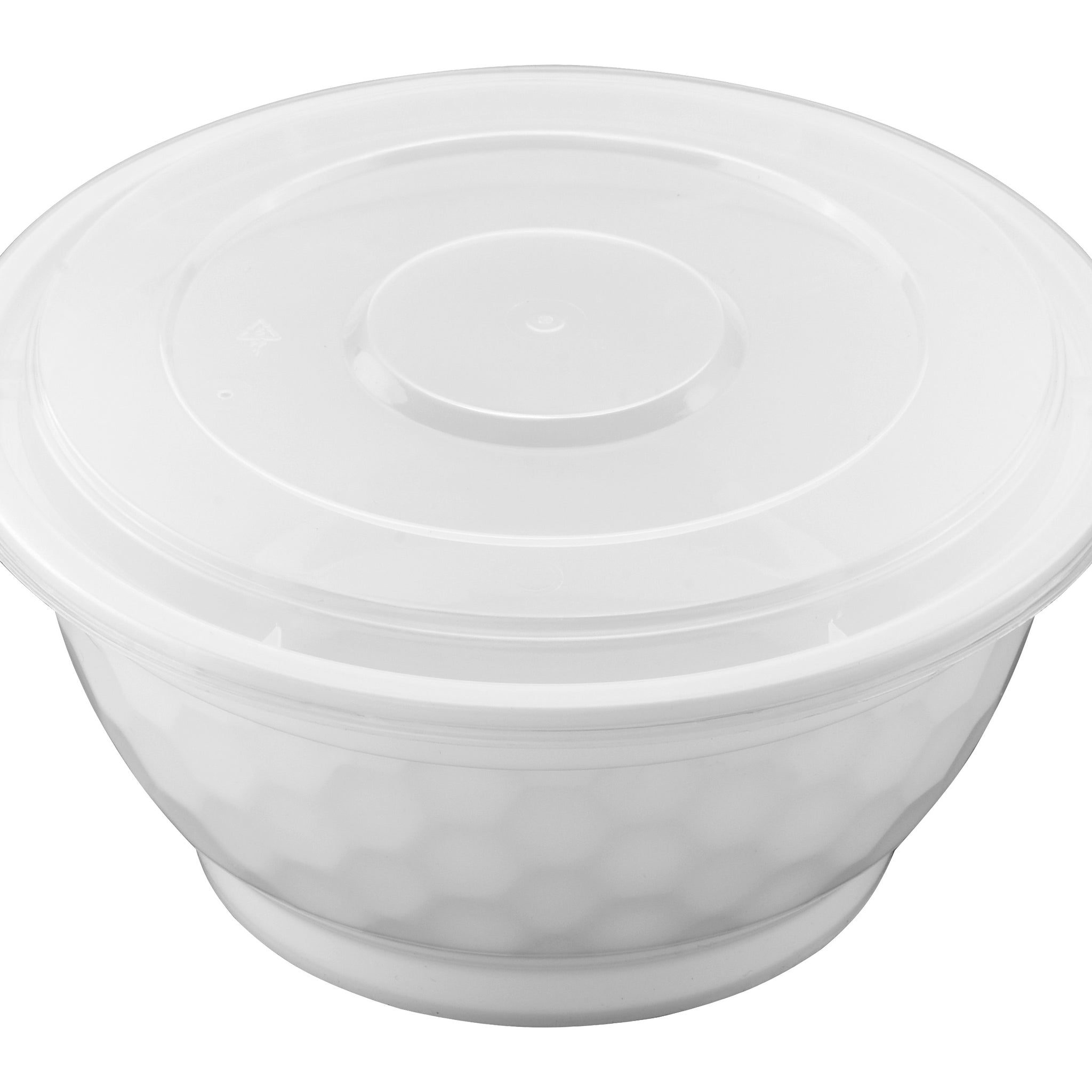 42oz Microwaveable Noodle Bowl with Lid, White, 120 Sets (40/6) - Image 1