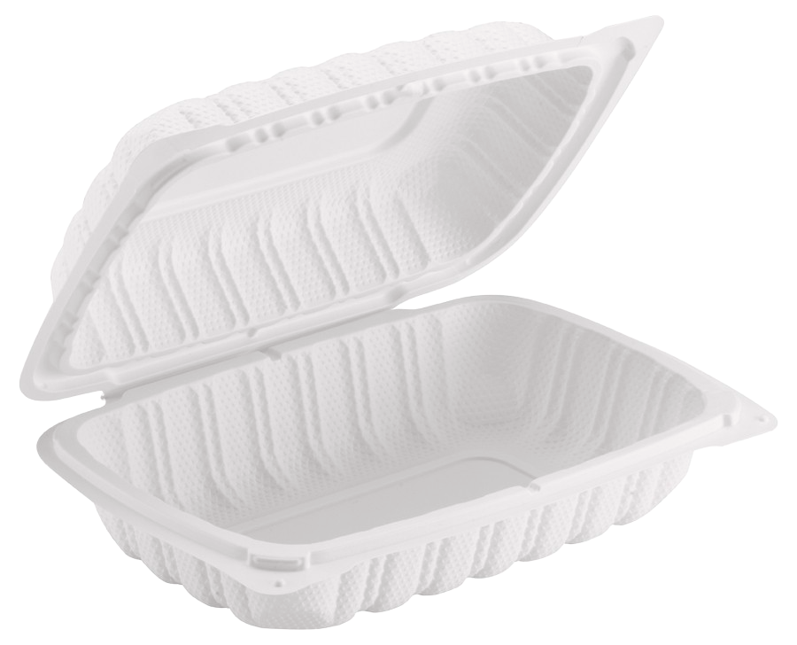 Hoagie Container, Corner Lock, 9" x 6", Tall, 200pc (100/2) - Image 1