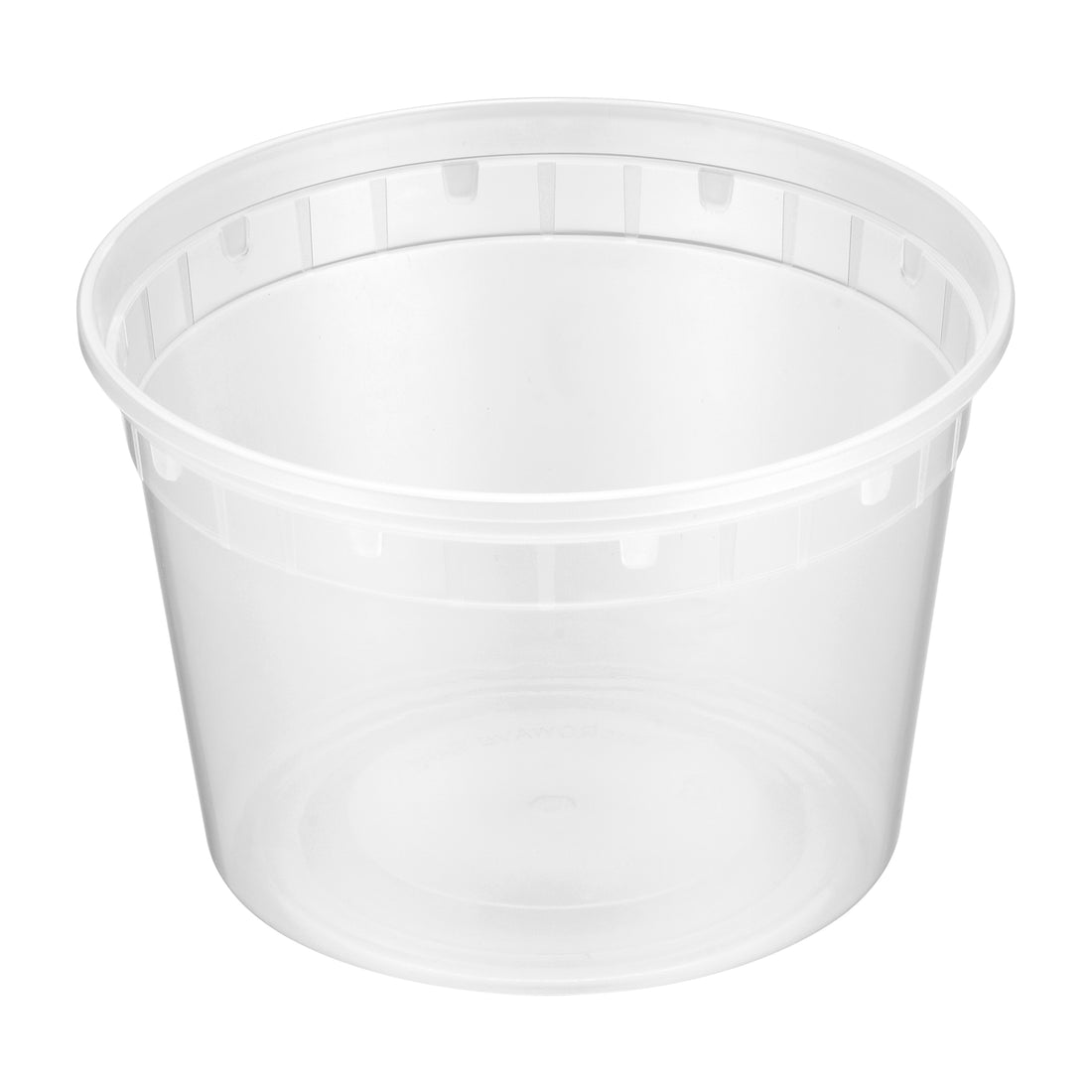 16oz PP Deli Container Base, 500pc (50/10) - Image 1