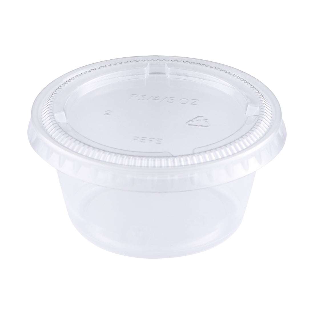 3.25oz Portion Cups, PP, 2500pc (100/25) - Image 1