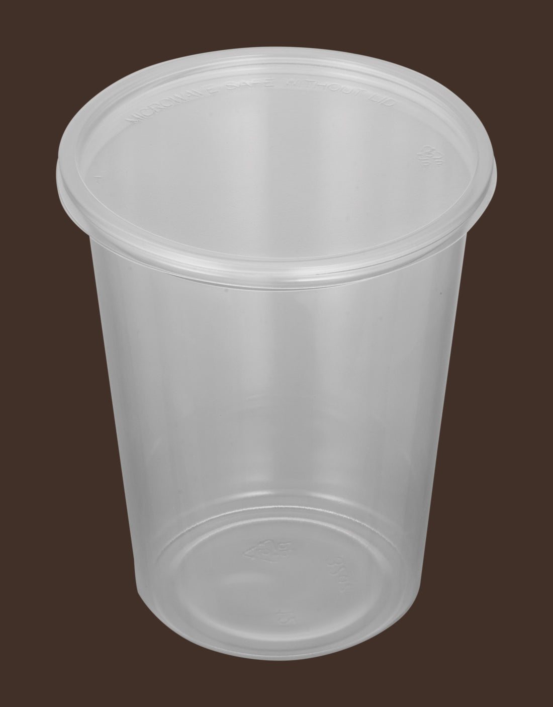 Clear Deli Container Cups 32 oz, Polypropylene, 500pc (25/20) - Image 1