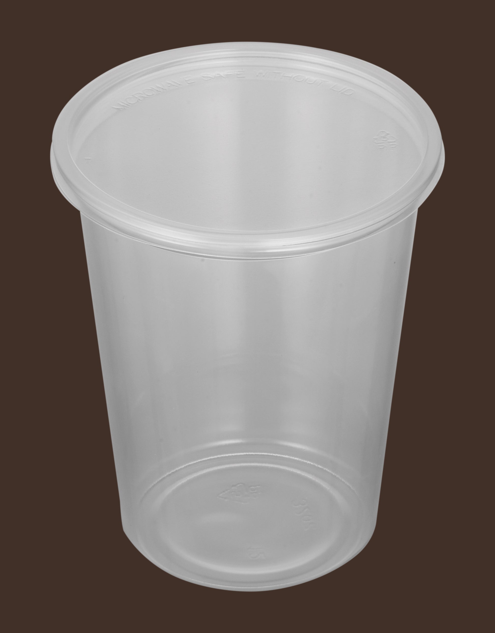 Clear Deli Container Cups 32 oz, Polypropylene, 500pc (25/20) - Image 1