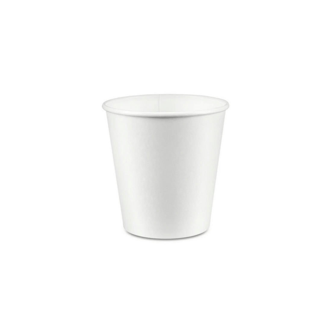 8oz Paper Cup, Single wall, 80mm, White, 1000pc (50/20) - Image 1
