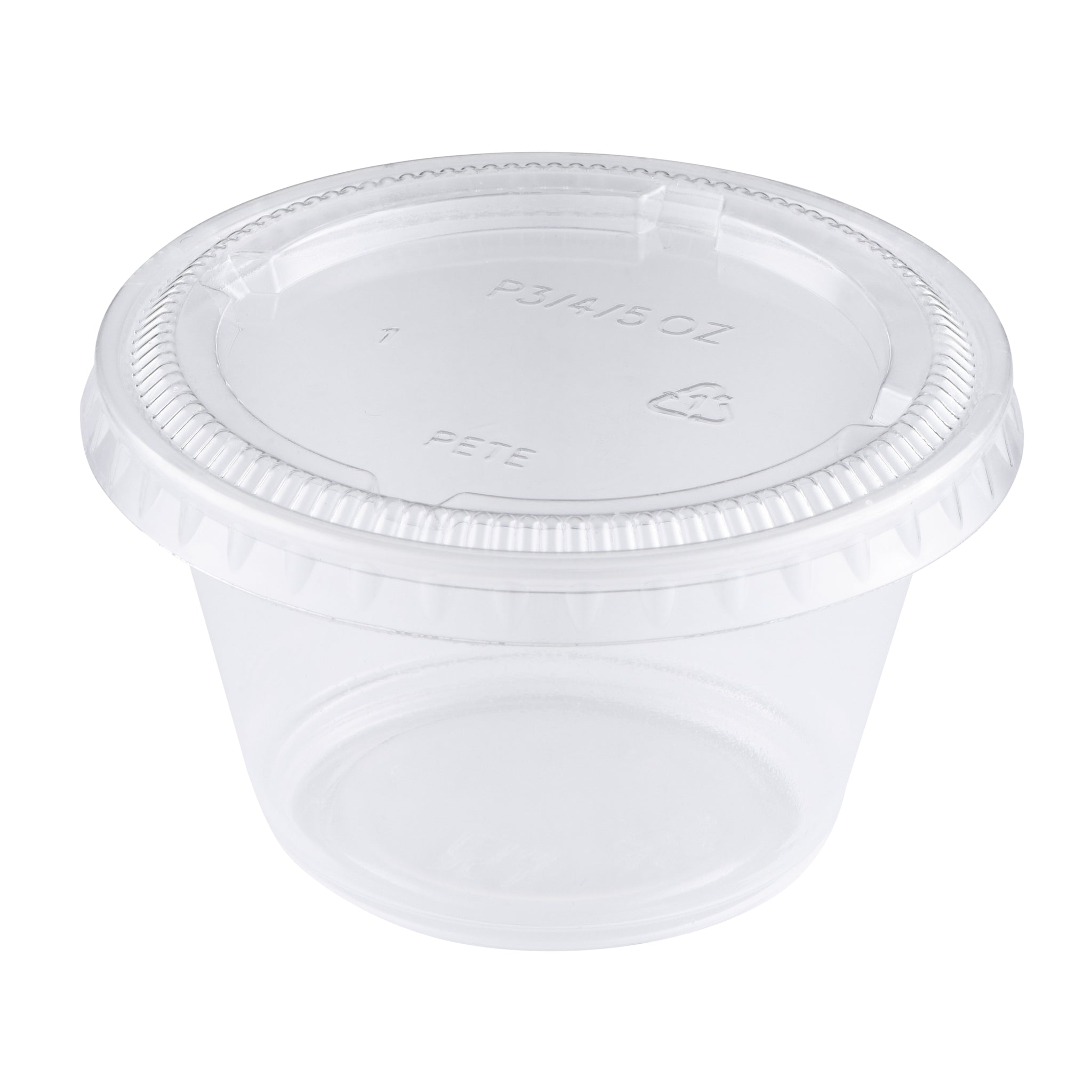 4oz Portion Cups, PP, 2500pc (100/25) - Image 1