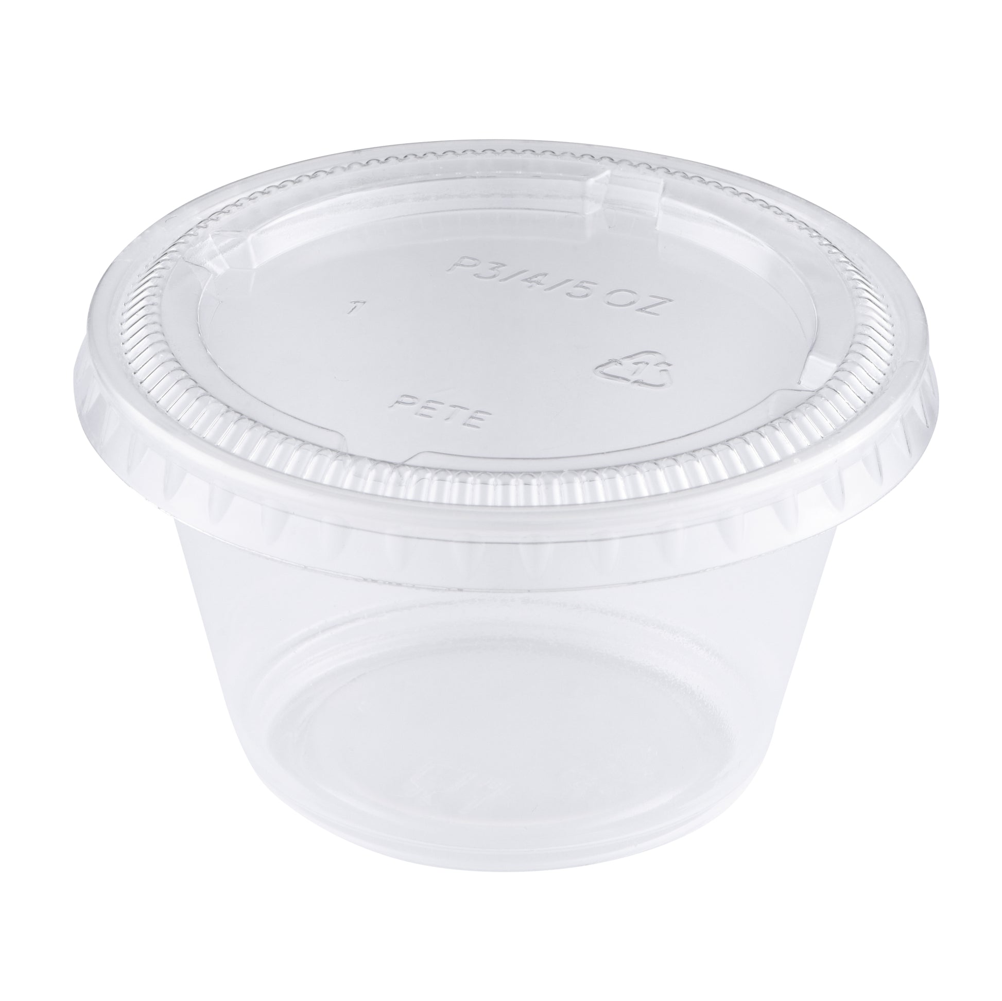 4oz Portion Cups, PP, 2500pc (100/25) - Image 1
