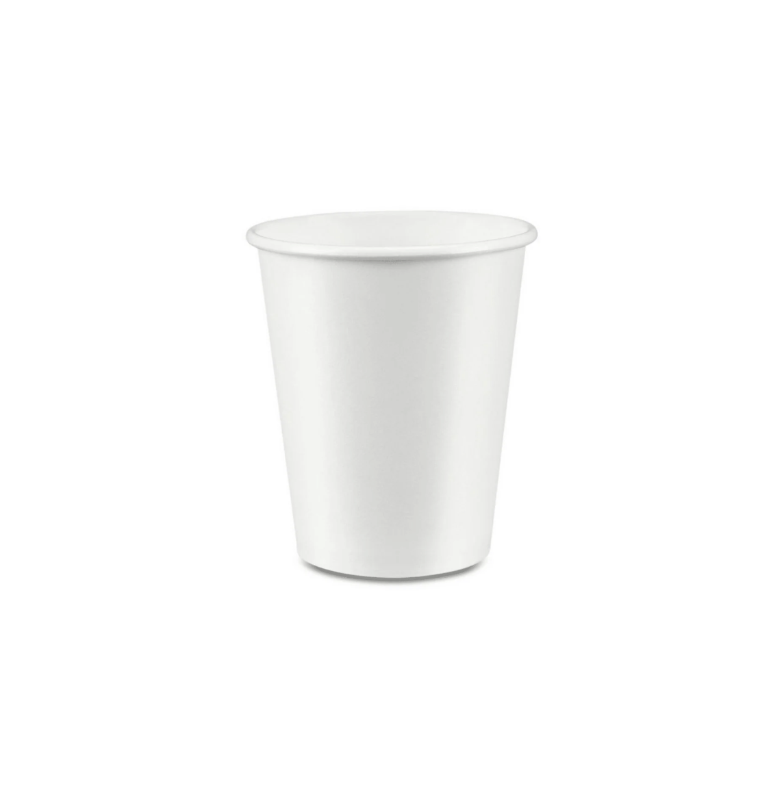10oz Paper Cup, Single Wall, 90mm, White, 1000pc (50/20) - Image 1