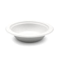 Bagasse 12oz Bowl, White, PFAS FREE, 1000pc (125/8) - Image 1