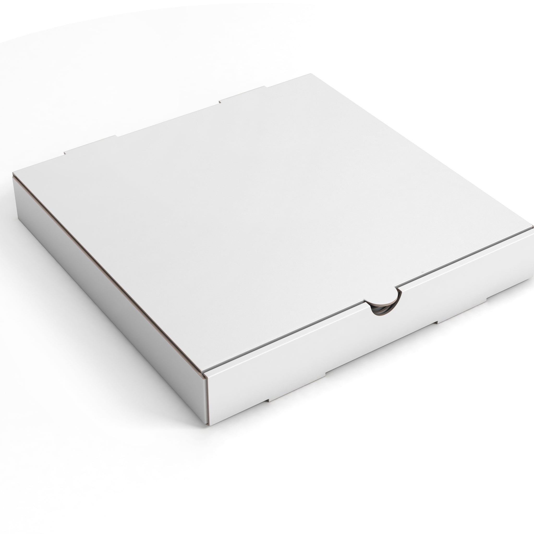 14" WHITE PIZZA BOX 50 count