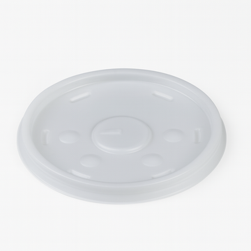 PLASTIC TRANSLUCENT STRAW LIDS FOR 32 OZ PAPER COLD CUPS 500CT