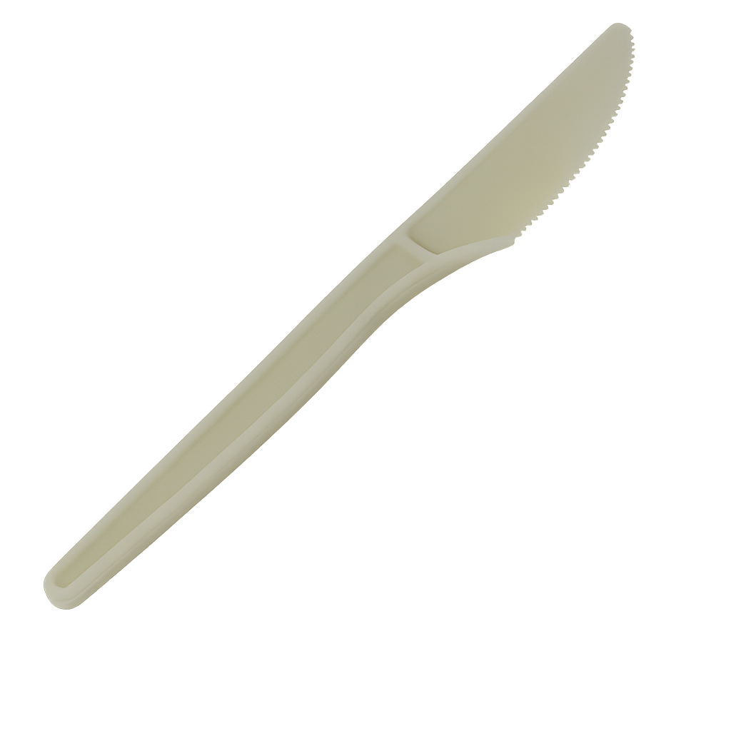 ECO BIODEGRADABLE PLANT STARCH HEAVY WEIGHT KNIVES 1000CT