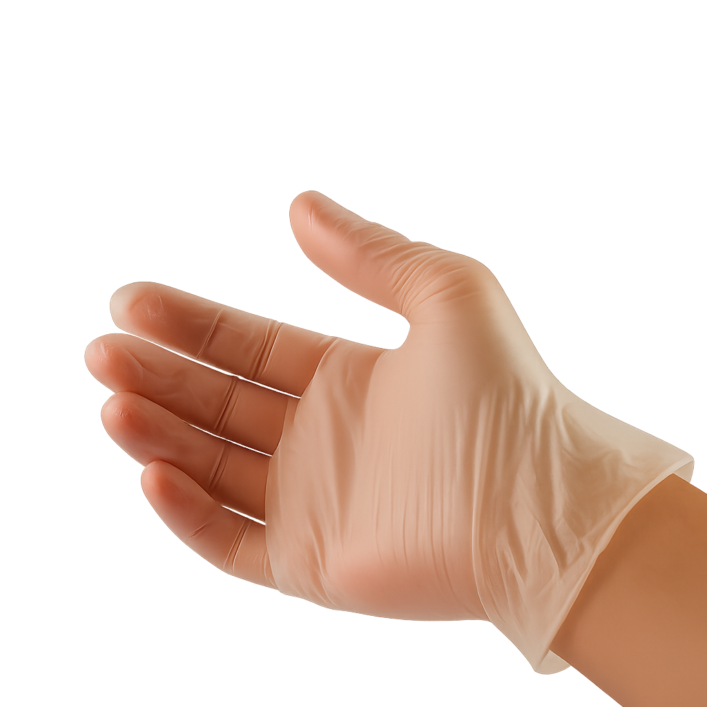 LARGE LATEX POWDER FREE GLOVES 1000CT