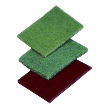MEDIUM DUTY HAND SCOURING PADS 6" X 9" - GREEN 20CT