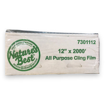 12 X 2000 PLASTIC FOOD WRAP FILM