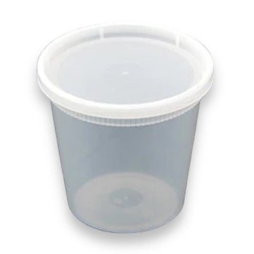 32 OZ DELI CONTAINERS POLYPROPYLENE 240CT COMBO PACK