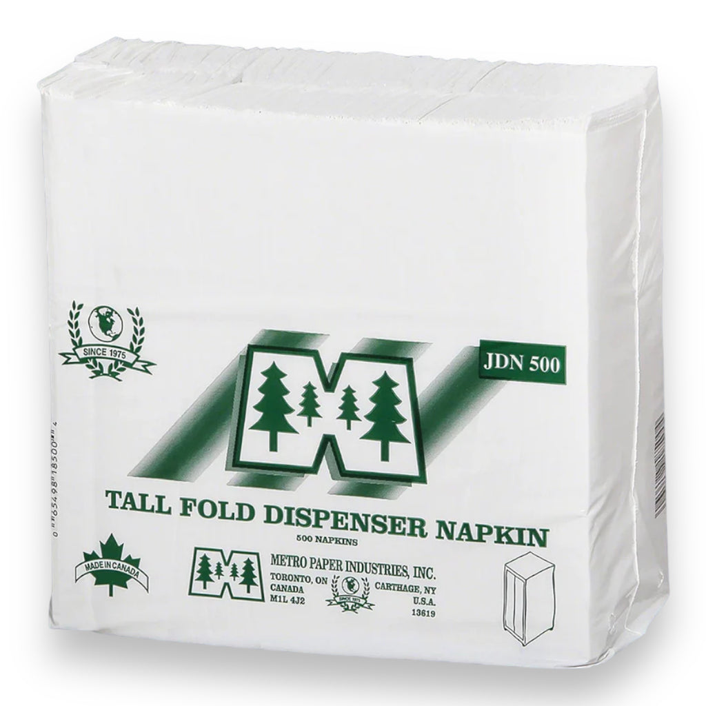 TALLFOLD DISPENSER NAPKINS WHITE 10000CT