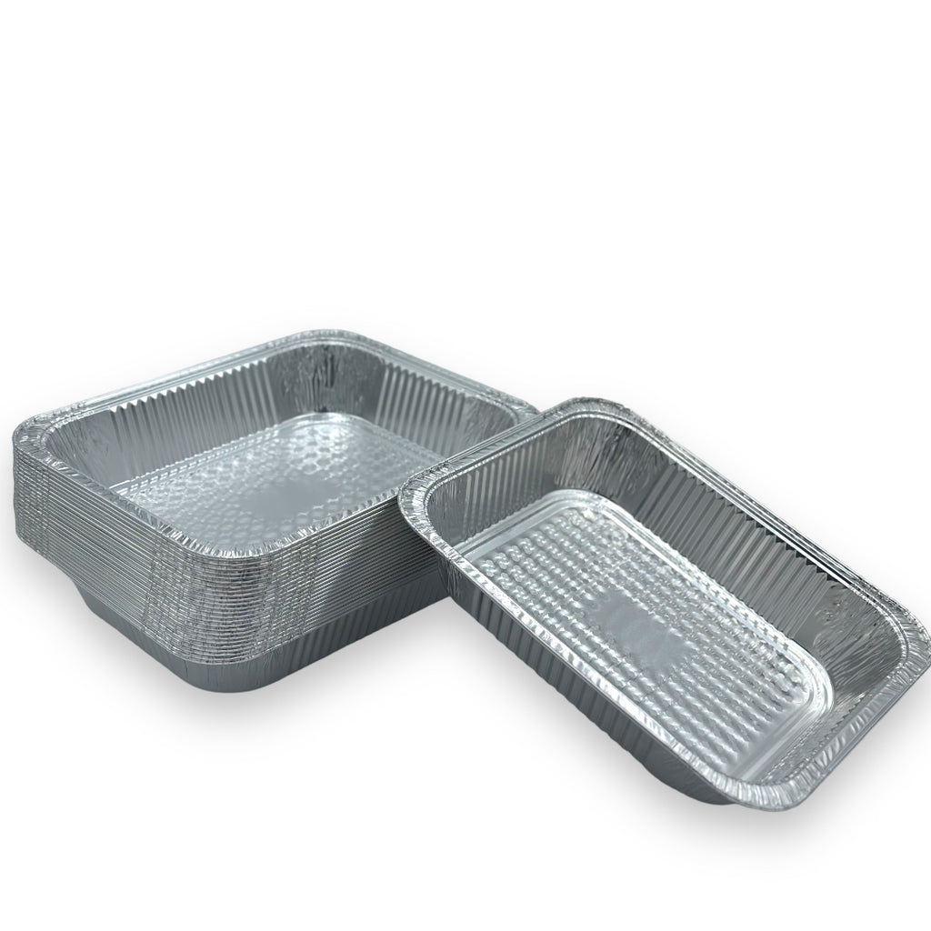 HALF SIZED DEEP ALUMINUM CATERING TRAY 100/CASE