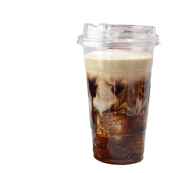 CLEAR STRAWLESS SIP LIDS 98MM FOR 12-24 OZ SQUAT CLEAR CUPS 1000CT
