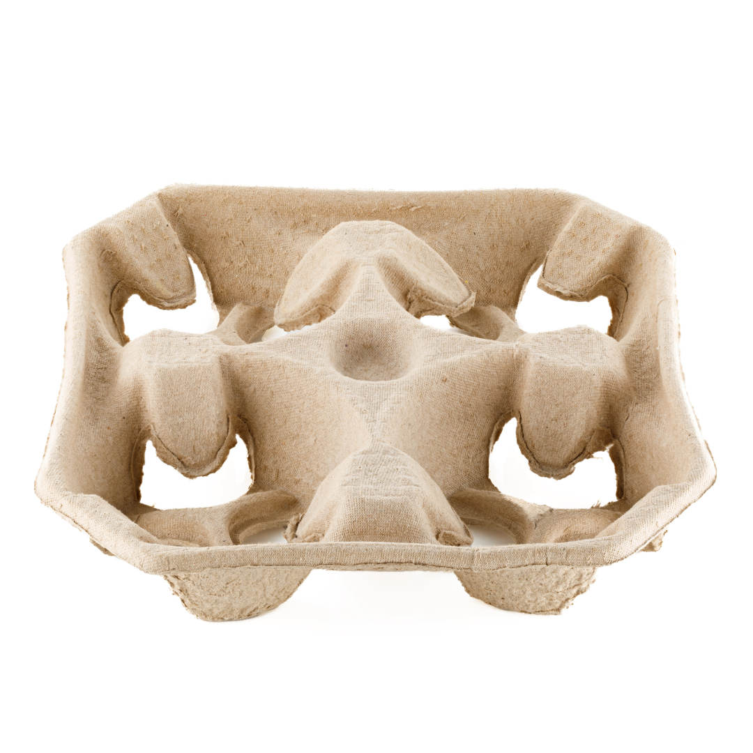 4 CUP CARRIER FIBER/PULP 300CT