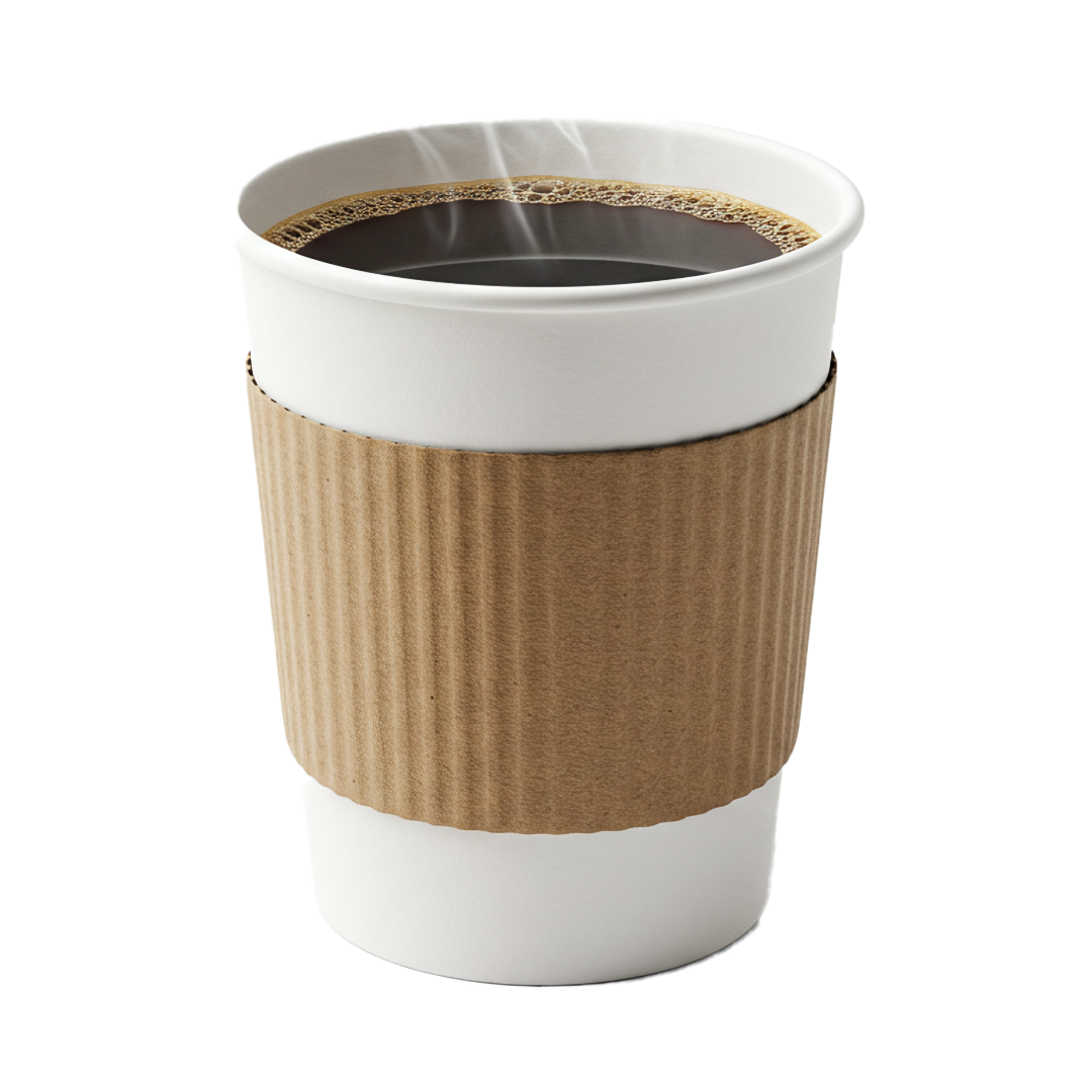 COFFEE CUPS SLEEVES KRAFT-1000CT