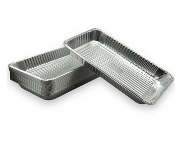 FULL SIZED MEDIUM ALUMINUM CATERING TRAYS HEAVYWEIGHT 50/CASE